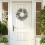 18" Spring Pansy Wreath for Front Door 5
