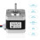 1 motor de passo 17 para conexão de máquinas elétricas e projetos DIY em 1,65 * 1,65 * 1,57 polegadas 7