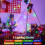 33ft 100-LED White Battery Fairy Lights – 8 Modes, 3