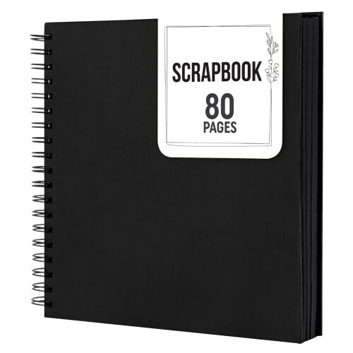 Άλμπουμ Scrapbooking από χαρτί Kraft υψηλής ποιότητας – Βιβλίο αναμνήσεων 40 σελίδων με 1