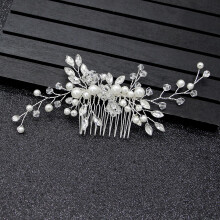 Bridal Pearl Hair Comb Wedding Accessory