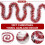 33ft Metallic Tinsel Christmas Garland 3