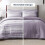 Purple Striped Reversible Twin Comforter Set 5-Pc 2