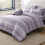 Purple Striped Reversible Twin Comforter Set 5-Pc 6