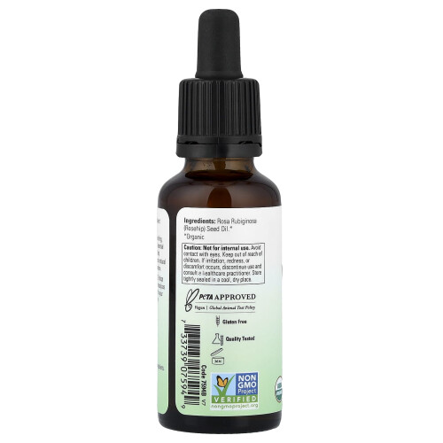 NOW Foods Solutions de Aceite de Semilla de Rosa Hip Certificado Orgánico 1