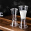 6 Pcs Plastic Cocktail Jigger Measuring Cup Cups Transparent 6