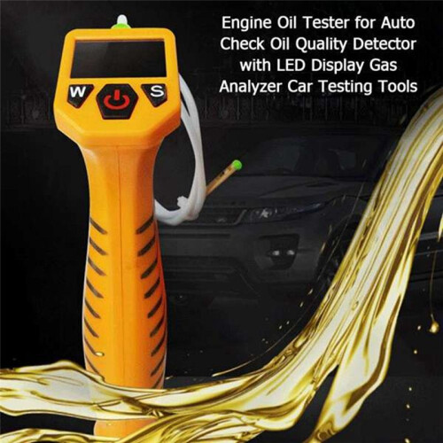 Engine Oil Tester for Auto Check Oil Quality Detector with LED Display Gas Analyzer Car Testing Tool 2