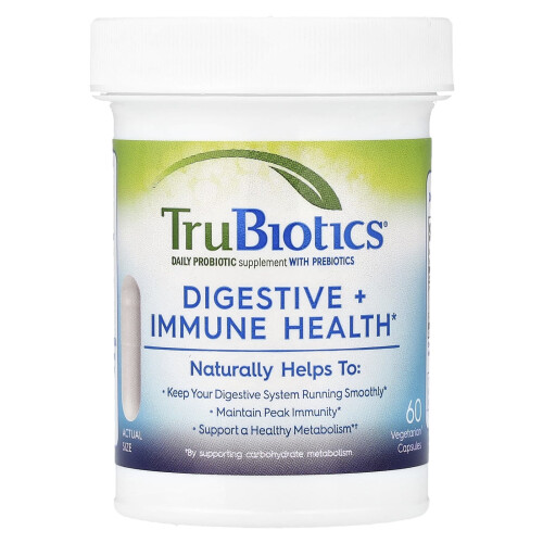 Saúde Digestiva e Imune da TruBiotics, 60 Comprimidos Vegetarianos 2