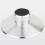 Vinyl Turntable Weight Metal Disc Stabilizer Vibration Reducer Record Clamp Turntables Silver 4