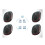 Mouse Movement Simulator Timer Mouse Jiggler Mouse Mover Driver Free with 7 RGB Lights Mouse Movement Simulation(White) 5