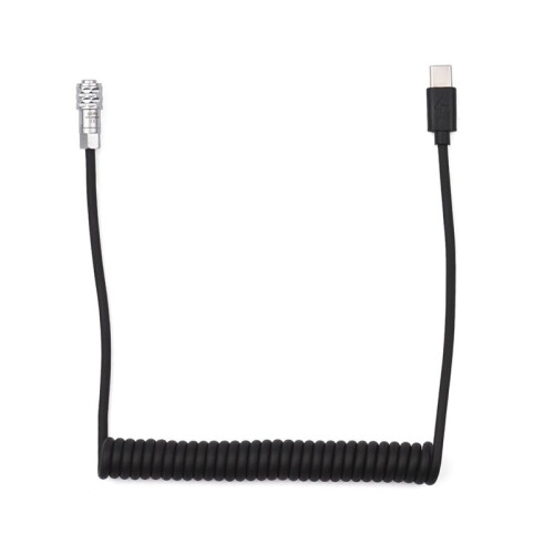 Andoer USB-C Power Cable Replacement for Blackmagic Pocket Cinema Camera BMPCC 4K/6K to USB Type-C Spring Cable 2