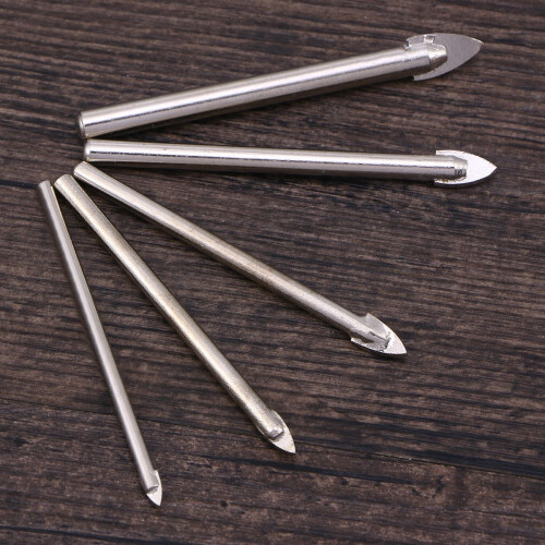 Ceramic Drill Bits for Tiles 5Pcs Ceramic Tile Marble Glass Drill Bit Set Precise Design For Bench Drill Use 2