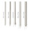 Ceramic Drill Bits for Tiles 5Pcs Ceramic Tile Marble Glass Drill Bit Set Precise Design For Bench Drill Use 5