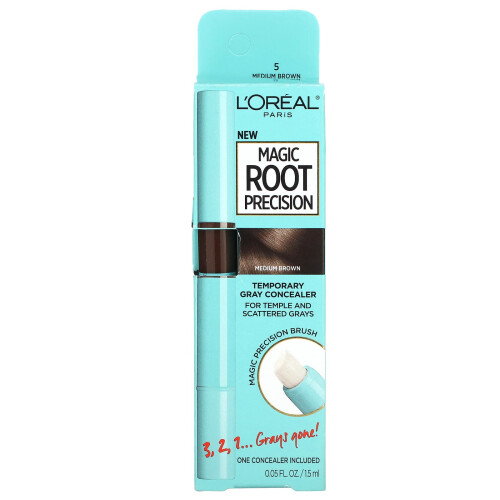 L'Oral, Magic Root Precision, Medium Bruin, 0.05 fl oz (15 ml) 1
