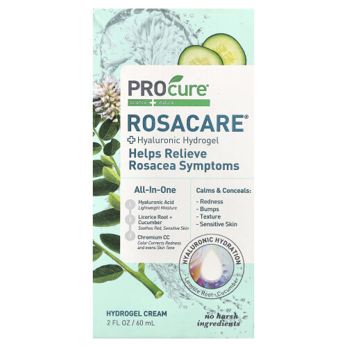 Procure, Rosacare, Krem Hydrogel, 2 fl oz (60 ml) 1