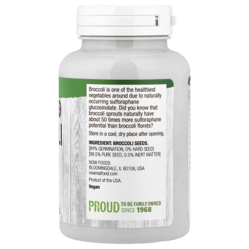 NOW Foods Broccoli Seeds NOW Foods, 4 oz (113 g) 1
