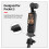Charging Base for  OSMO Pocket 3 Camera 1/4 Mount Adapter Connector Fixed Holder Quick Release Accessory 4