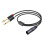 XLR Male to Dual 6.35mm Plug Audio Microphone Cable Microphone Cable Adapter Y-Splitter 2m 7