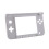 Middle Frame Replacement Housing Cover Case Bottom Console Cover for  3Ds Xl/Ll Game Console Case White 4
