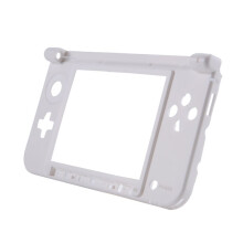Middle Frame Replacement Housing Cover Case Bottom Console Cover for 3Ds Xl/Ll Game Console Case White