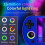 ANBERNIC RG40XX H Retro Handheld Game Console WiFi 4.0 Polegadas IPS Linux 64 GB 5000+ Jogos  Azul 7