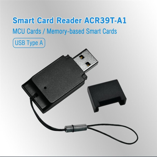 For Acs Portable   Card Reader IC Chip Contact Card Reader Writer USB Interface (ACR39T-A1)