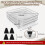 Air Fryer Rack 7 Inch 3-Piece Stainless Steel Stackable 2