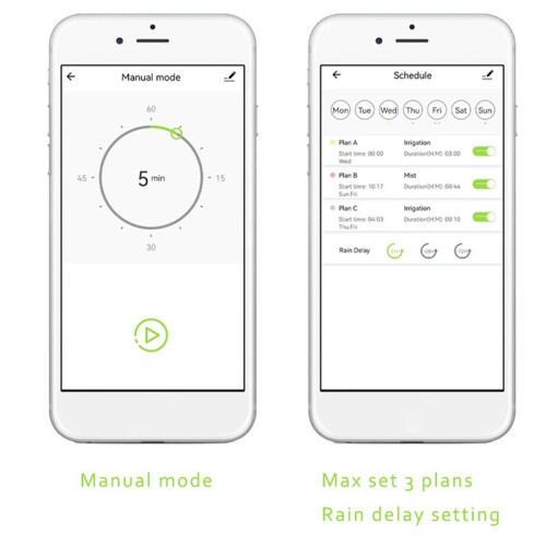 WiFi Water Timer  Sprinkler Timer Hose Timer WiFi Irrigation Controller Wireless Watering System Valve APP EU Plug 2