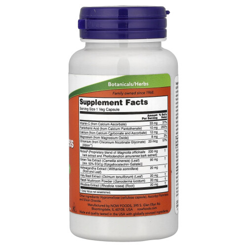 NOW Foods NOW Foods, Stressstöd för Bindevävnaden, 90 Veg Capsuler 1