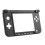 Middle Frame Replacement Housing Cover Case Bottom Console Cover for  3Ds Xl/Ll Game Console Case Black 4