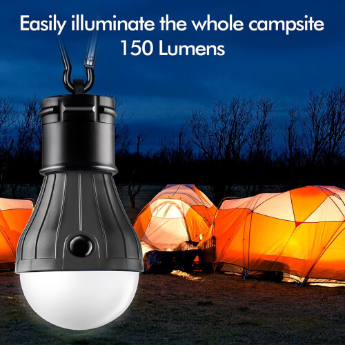 Tragbare LED-Zeltleuchte, 5er-Pack mit Haken 1