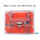 Digitale Transistortester, Multimeter, Diode, Triode, Capaciteitsmeter, MOS/PNP/NPN, , LCD-Scherm 3