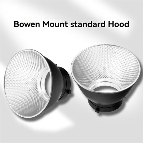 Standard Reflector Diffuser Lamp Shade Dish for Bowens Bayonet Mount Studio Strobe Flash Light Reflector 55 Degrees