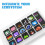 For StreamDeck Visual Keyboard LCD Button 15 Keys Live Content Creation Controller Custom Button for Windows/IOS (White) 3