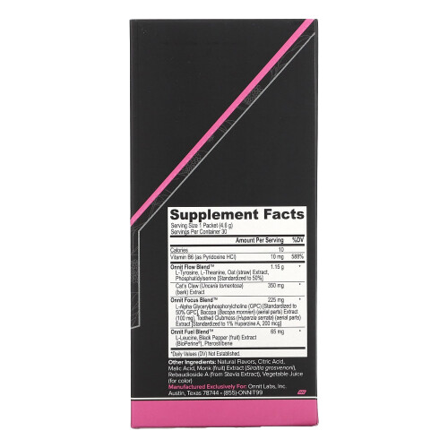 Onnit, AlphaBRAIN Instant, Memory & Focus, Blackberry Lemonade , 30 Packets, 0.16 oz (4.6 g) Each 1