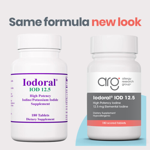 Optimox, Iodoral, IOD 12,5, 180 Tablets 2