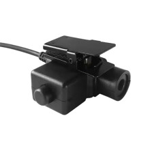 Voor Vertex U94 PTT Headset Adapter voor VX-6R, VX-7R, FT-270 Walkie Talkies