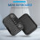 Fly Air Mouse Remote Control 2.4G -Compatible Backlit Handheld Remote with Touchpad Rechargeable for PC Laptop 4
