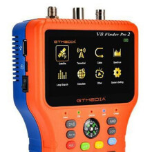 GTMEDIA V8 Finder PRO 2 Buscador de Señal Satelital DVB-S2 DVB-T2 DVB-C Freesat H.265 Meter US PLUG