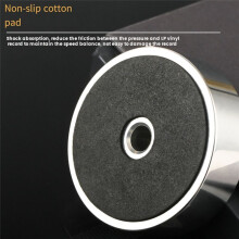 Hifi Carbon Fiber Universal LP Vinyl Record Player Disc Turntable Stabilizer with Level Aluminum Alloy Weight Clamp