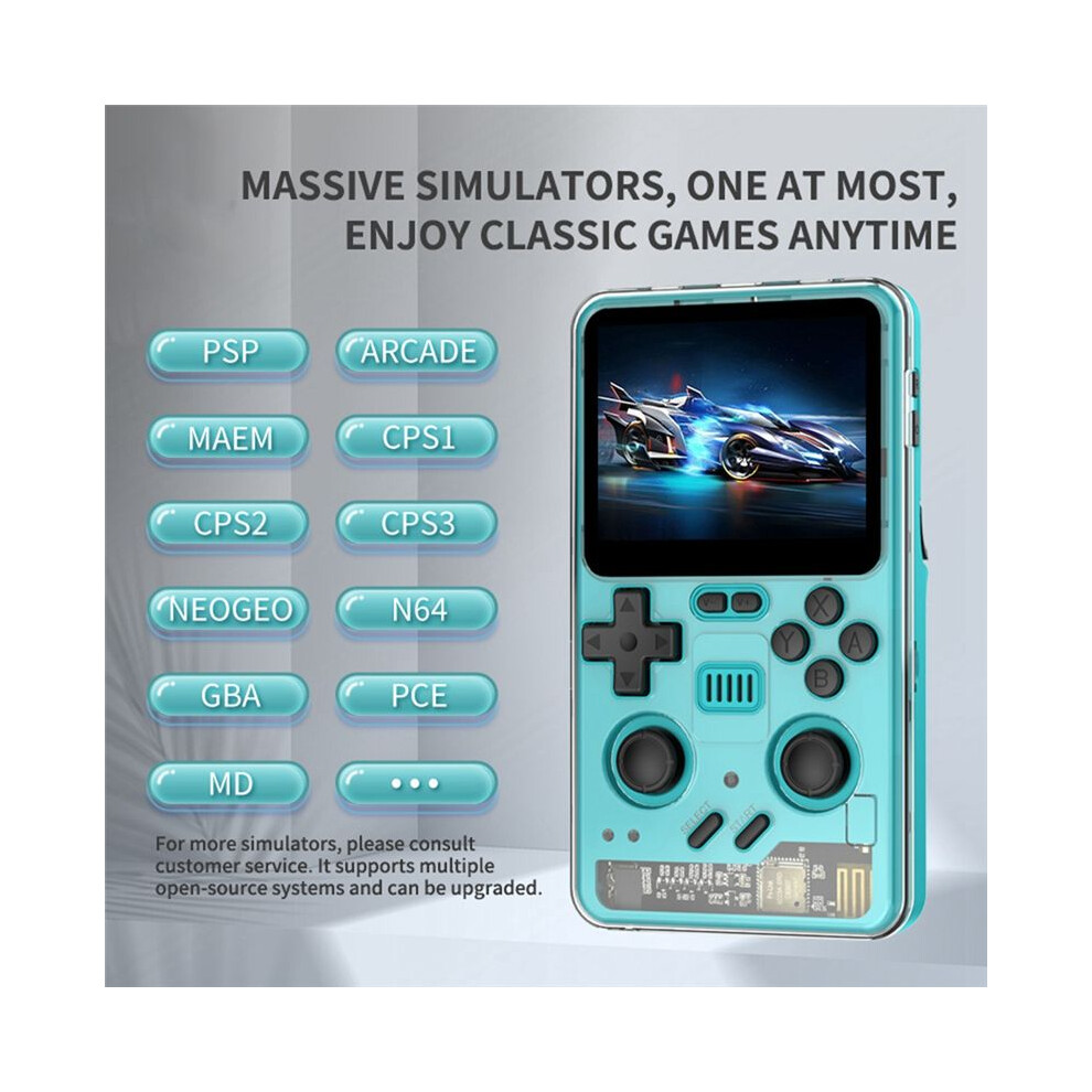 X9 Console de jeu Mini console de jeu vidéo portable à écran couleur de 5,1 pouces pour enfants