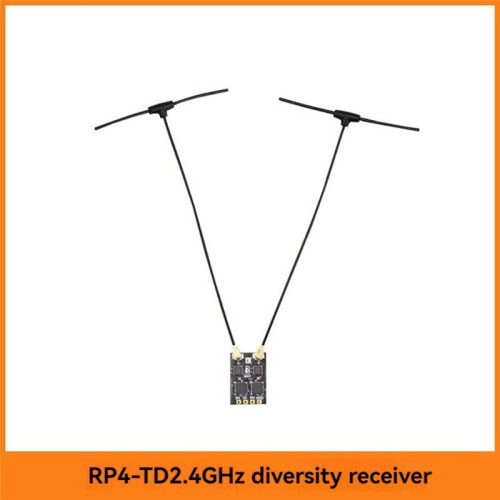 RP4-TD ELRS 2.4GHz RX True Diversity Receiver para FPV Long Range RC Drone Airplane 2