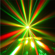 Stage Lights Light 80W DJ Lights Sound Activated Auto By Remote DMX Control for Wedding Disco Dance Club Gig EU Plug