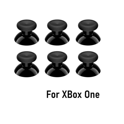50pcs Replacement Analog Thumbstick Thumb Stick for  One Controller Black Thumbstick Grips Caps Set 2