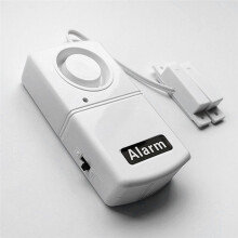 Alarme Contra Roubo para Portas e Janelas 120dB Sensor de Alarme de Decibéis Altos Detector Alimentado Por Bateria Sistema Magnético de Porta