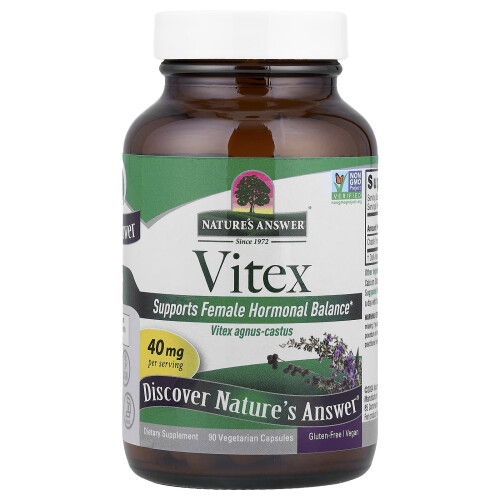 Nature's Answer, Witex, 40 mg, 90 Wegetariańskich Kapsułek 2
