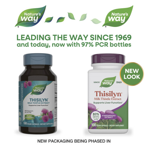 Nature's Way, Thisilyn, Έκχυμα Θυμάρι, 100 Βεγάν Φύλλα Καψούλων (175 mg ανά Φύλλο Καψούλου) 2