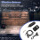 Wireless In-Ear Monitor System 2.4Ghz Wireless IEM System with Transmitter Receiver Automatic for Studio Live 6