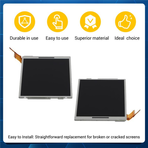 Replacement for  3DS XL LL Lower LCD Screen Display LCD Screen Replacement Accessories 2