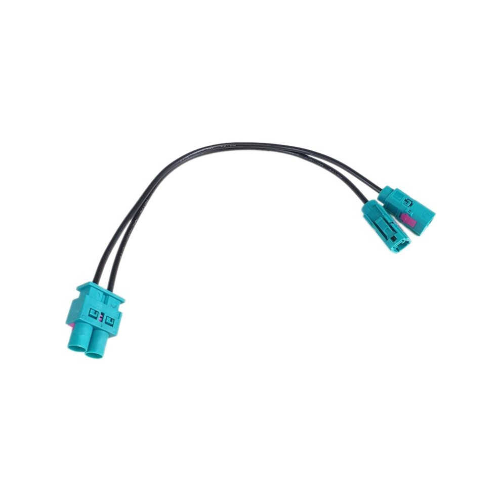 Antenna Adapter Cable Dual Fakra Plug Socket Connector Converter For Radio Player Unit 6032885873282